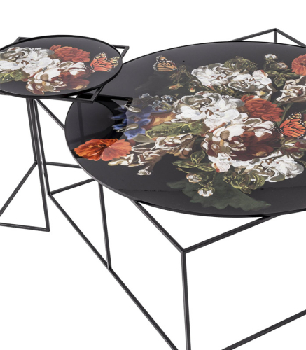 Стол журнальный Minotti The black attitude Mtd90