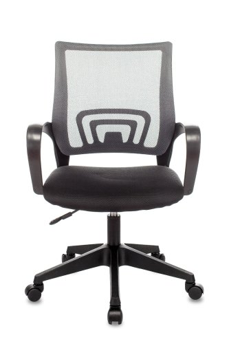 Кресло офисное TopChairs ST-Basic сетка/ткань темно-серый