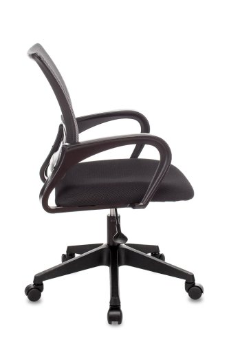 Кресло офисное TopChairs ST-Basic сетка/ткань темно-серый
