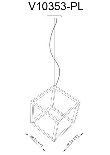 Светильник подвесной Moderli V10353-PL Grape