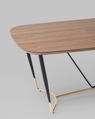 Стол обеденный Даймакс 180*90 темное дерево