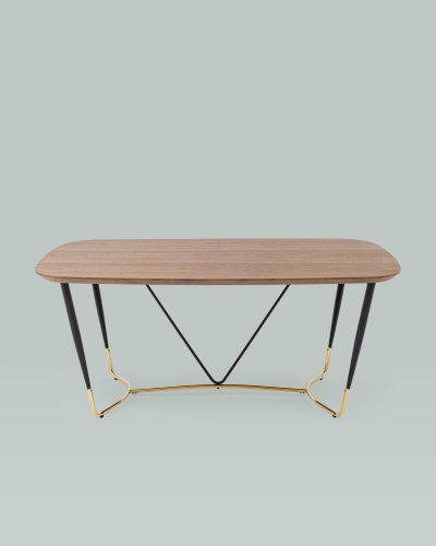 Стол обеденный Даймакс 180*90 темное дерево
