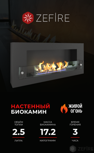 Биокамин Orion 900 со стеклом
