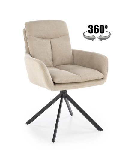 Стул кухонный Halmar K536 (бежевый/черный)