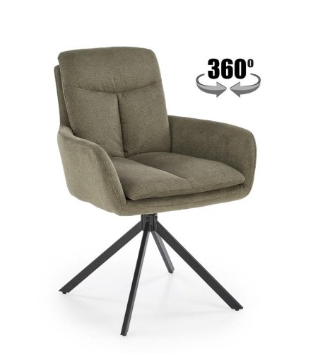 Стул кухонный Halmar K536 (оливковый/черный)