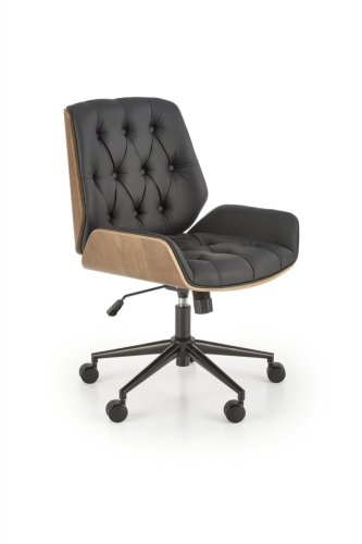 Кресло компьютерное Halmar GAVIN (ореховый/черный)