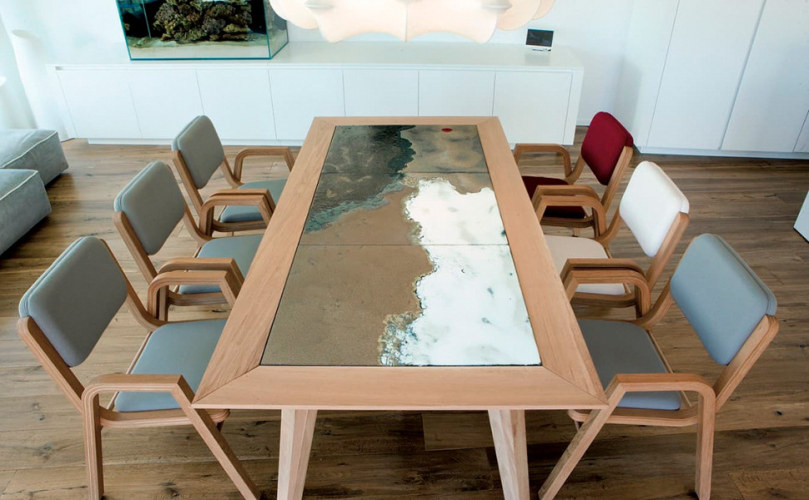 Стол в столовую Domiziani Domiziani design Marilyn wood