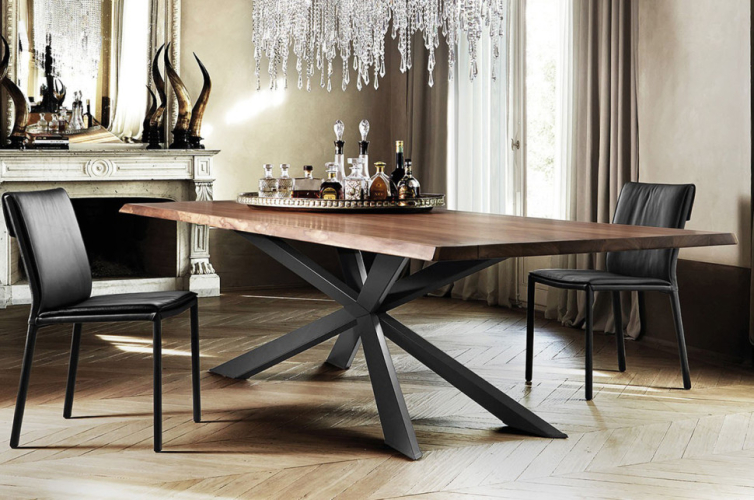 Стол в столовую Cattelan italia  Spyder Wood