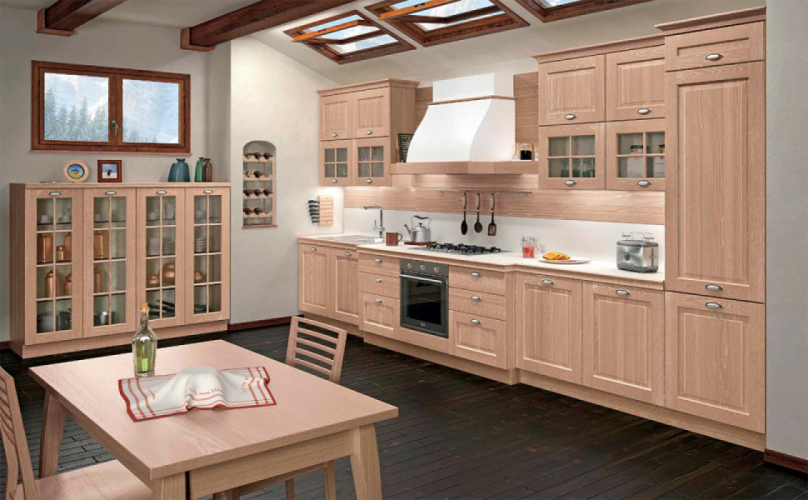Кухня Vismap Amica Amica yellowpine bianco