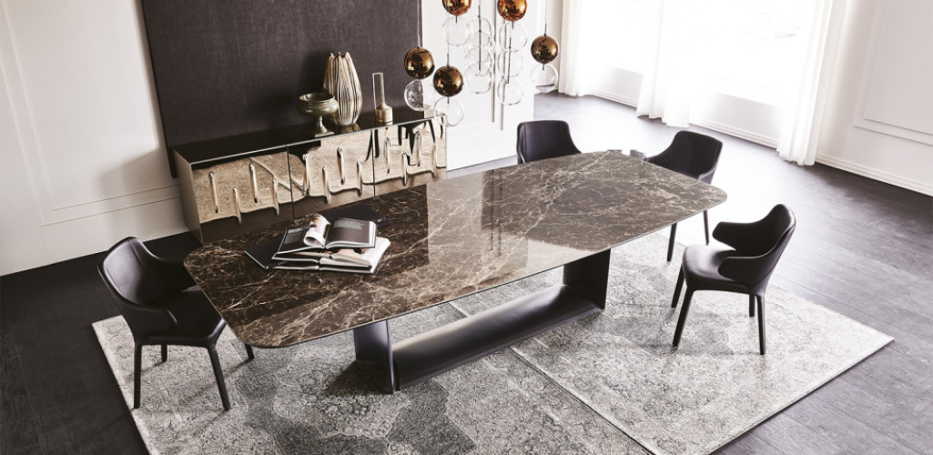 Стол в столовую Cattelan italia Dragon Keramik