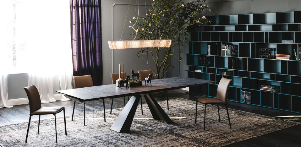 Стол в столовую Cattelan italia Eliot Keramik Drive