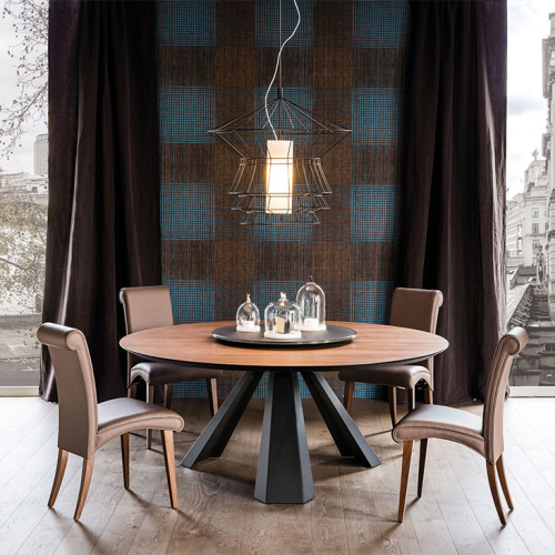 Стол в столовую Cattelan italia  Eliot Keramik Round