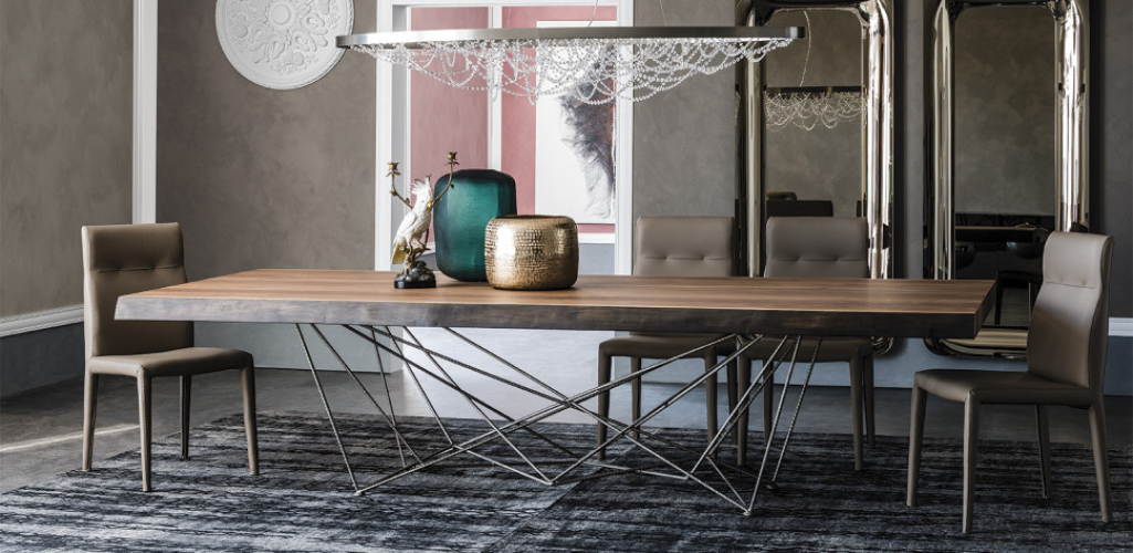 Стол в столовую Cattelan italia Gordon Deep Wood