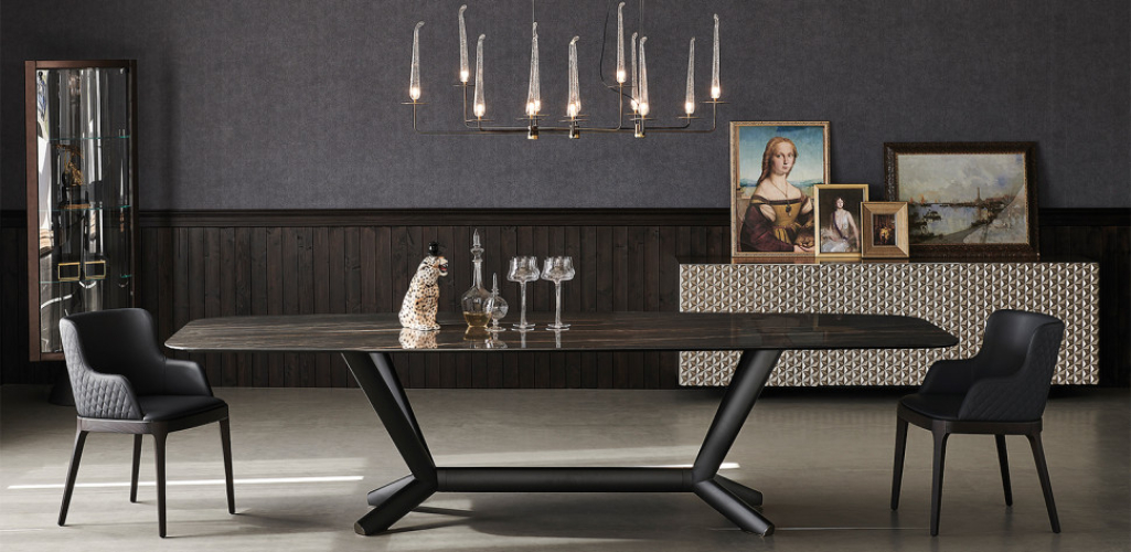 Стол в столовую Cattelan italia Planer Keramik
