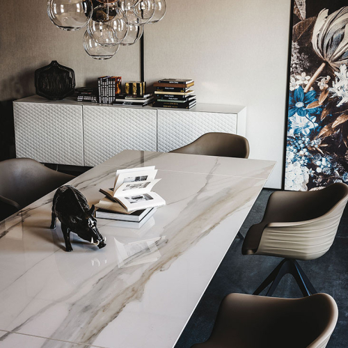 Стол в столовую Cattelan italia Premier Keramik Drive