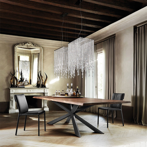 Стол в столовую Cattelan italia  Spyder Wood