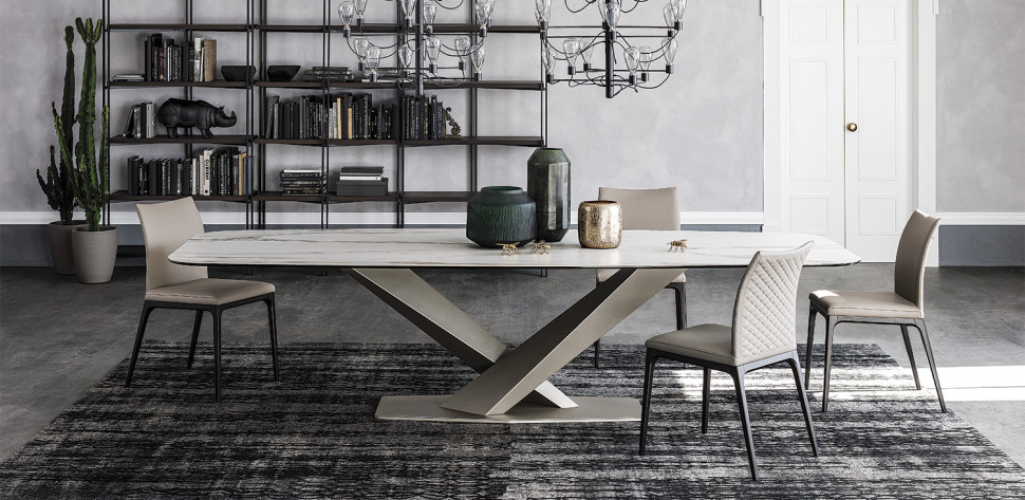Стол в столовую Cattelan italia Stratos Keramik