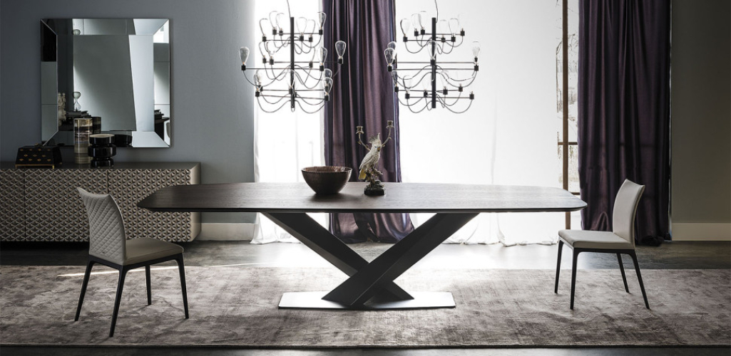 Стол в столовую Cattelan italia Stratos Wood