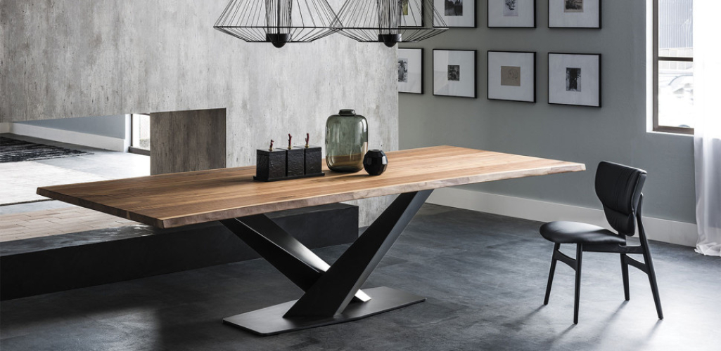 Стол в столовую Cattelan italia Stratos Wood