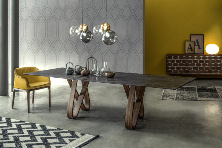 Стол в столовую Tonin CASA Design Angelo Tomaiuolo Butterfly