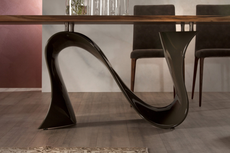 Стол в столовую Tonin CASA Design STUDIO28 Wave