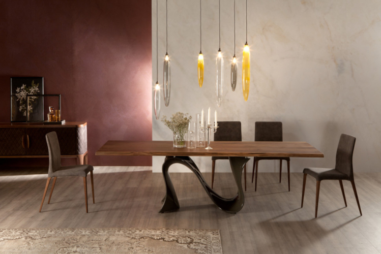 Стол в столовую Tonin CASA Design STUDIO28 Wave