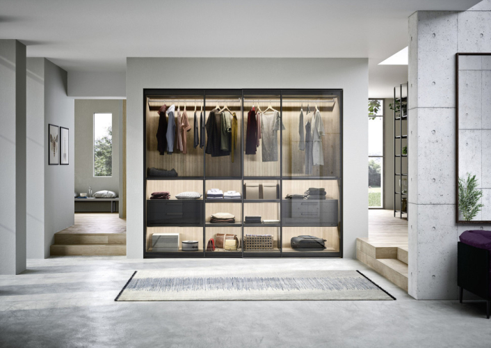 Шкаф Novamobili Layer Sliding Door