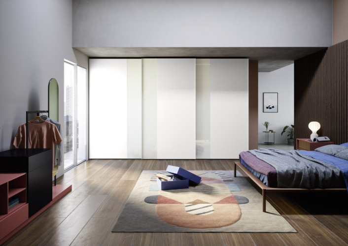 Шкаф Novamobili Offset Sliding Door