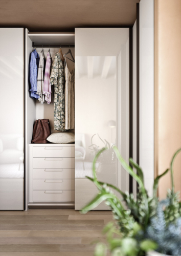 Шкаф Novamobili Crystal Sliding Door
