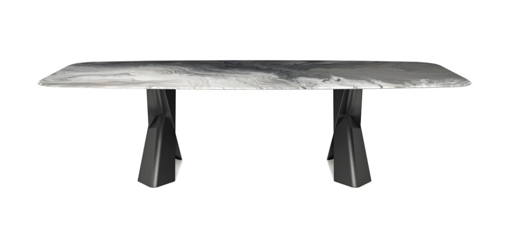 Стол в столовую Cattelan Italia Mad Max Crystalart