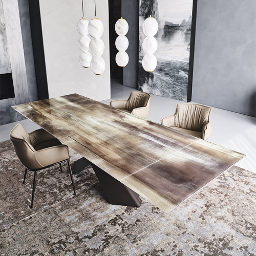 Стол в столовую Cattelan Italia Tyron Crystalart Drive