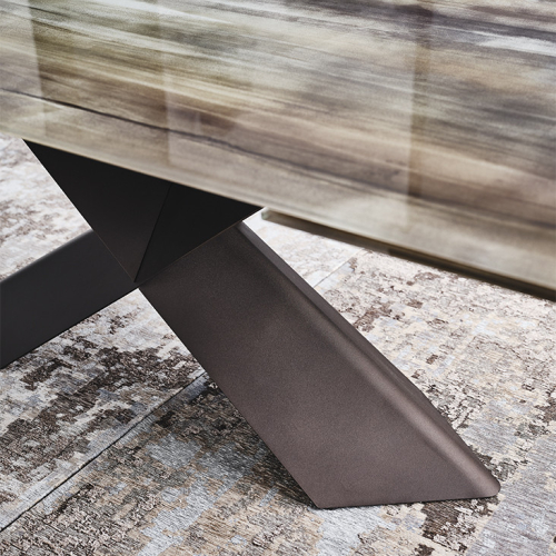 Стол в столовую Cattelan Italia Tyron Crystalart Drive