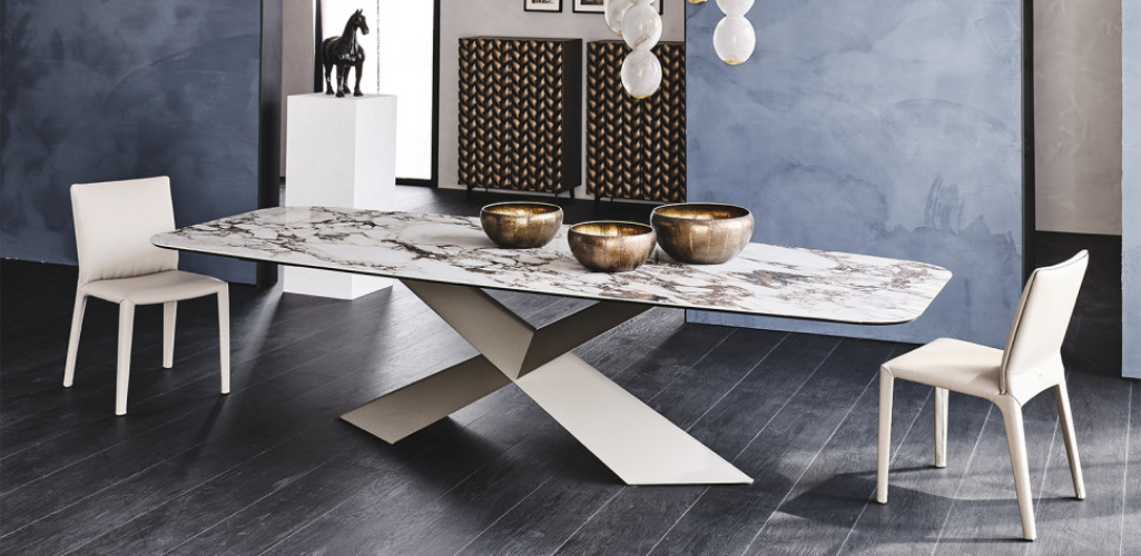 Стол в столовую Cattelan Italia Tyron Keramik