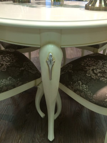 Обеденный стол раздвижной Giorgiocasa Memorie Veneziane 110/150 x 80h x ø110 nc33066