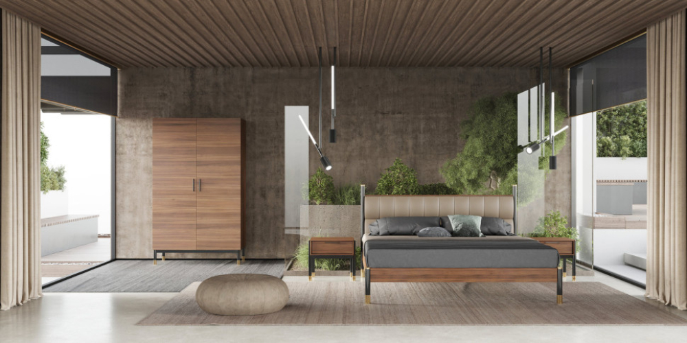 Прикроватная тумбочка Mod Interiors Benissa 55 x 39,5 x 48h nc93884