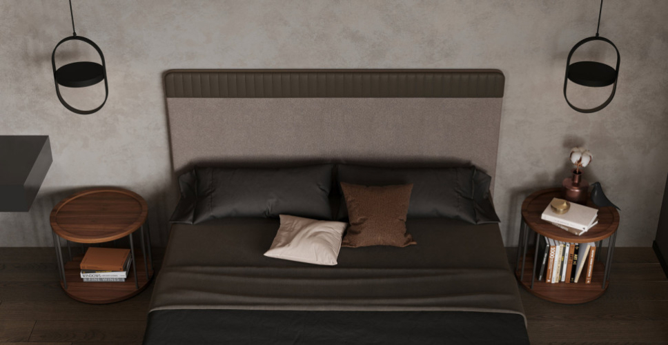 Прикроватная тумбочка/ Приставной столик Mod Interiors Menorca 45h x ø55 nc67286