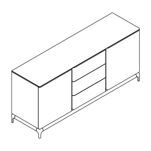 Буфет Mod Interiors Calpe 180 x 50 x 80h nc102693