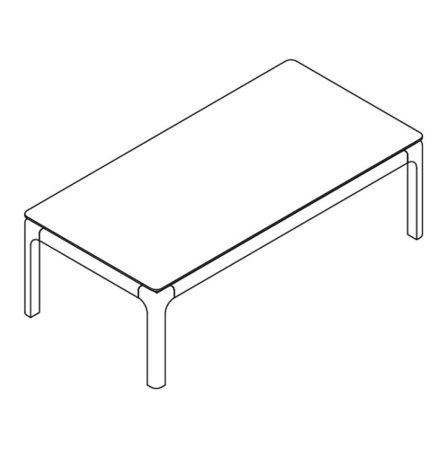 Журнальный столик Mod Interiors Calpe 120 x 60 x 40h nc102695