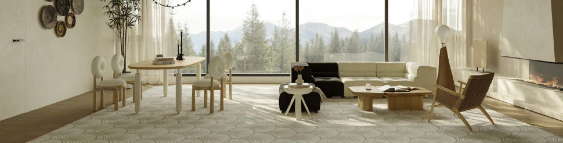 Обеденный стол Mod Interiors Wabi Sabi 160 x 85 x 74h nc103628