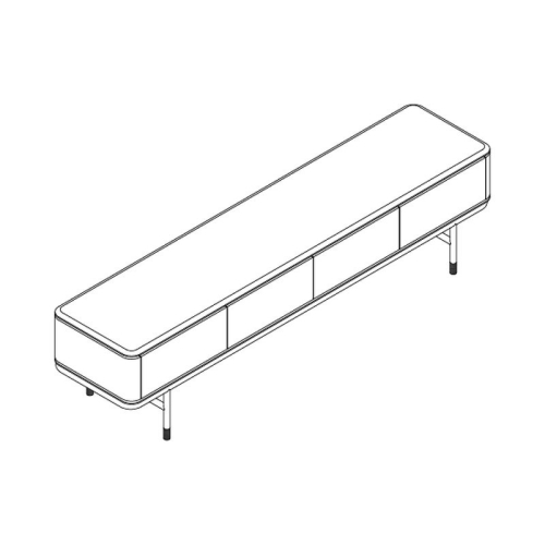 Тумба под TV Mod Interiors Altea 200 x 45 x 50h nc105055