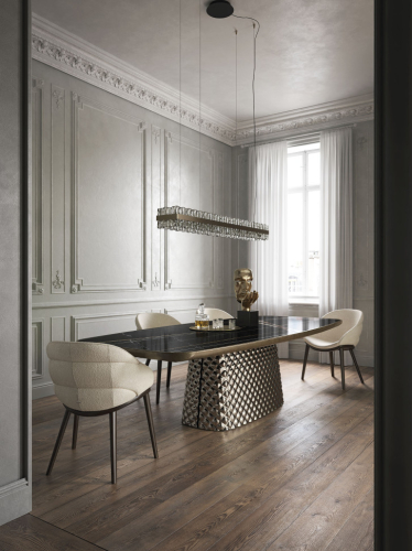 Стол в столовую Cattelan italia Atrium Keramik Premium