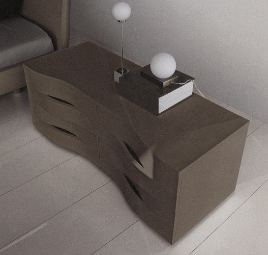 Тумбочка Twin Cenedese Suite Tn21ft