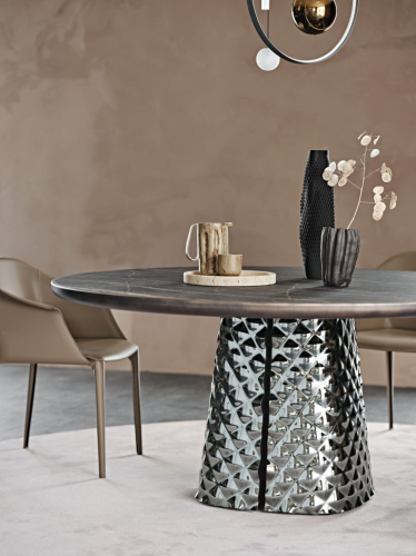 Стол в столовую Cattelan italia Atrium Keramik Premium Round