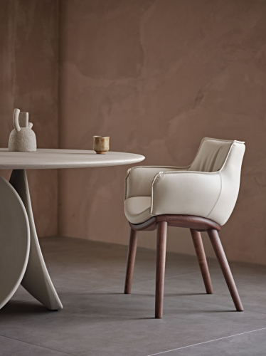 Стул в столовую Cattelan italia Rhonda Wood