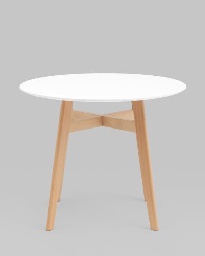 Стол обеденный Target Circle 90*90 белый