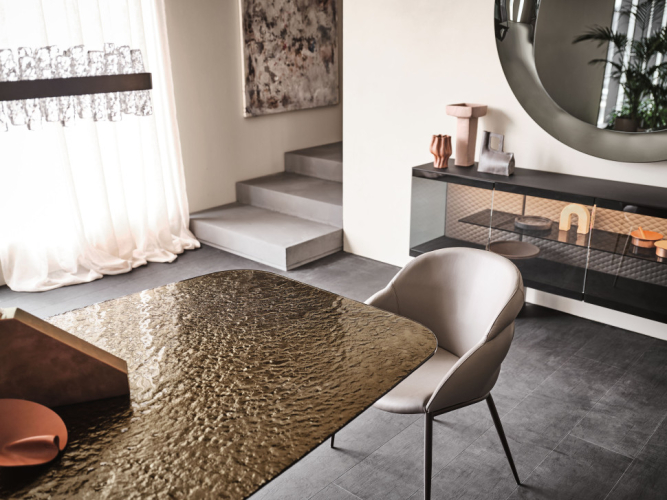 Стол в столовую Cattelan italia Lancer Moonglas