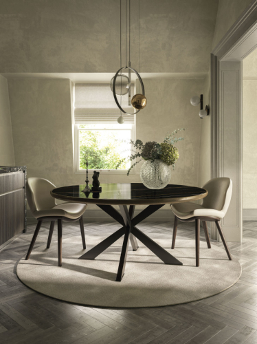 Стол в столовую Cattelan italia Spyder Keramik Premium Round