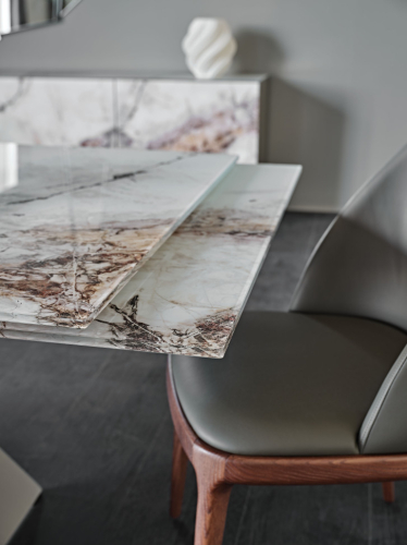 Стол в столовую Cattelan italia Premier Crystalart Drive