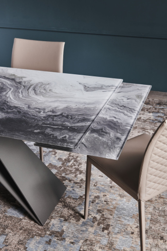 Стол в столовую Cattelan italia Premier Crystalart Drive