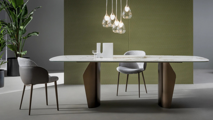 Стол в столовую Bonaldo Flame